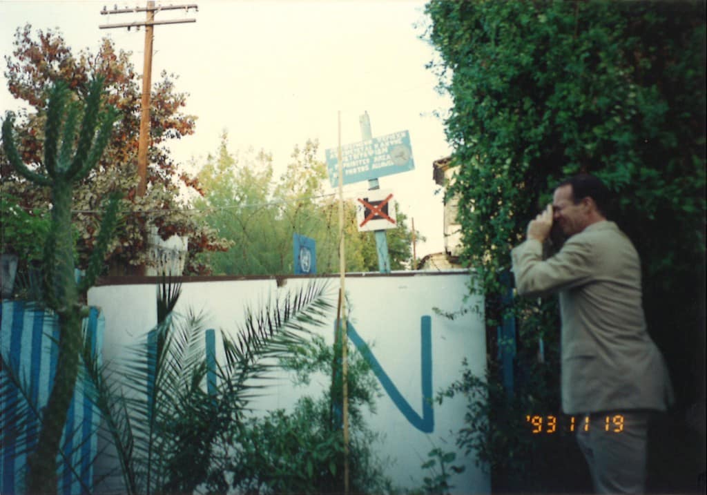 1993 In Nicosia, the capital of Cyprus, the UN has built a wall in the center, dividing Greek and Turkish Cypriot residents