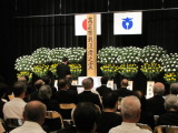 高萩市戦没者追悼式で追悼の辞を述べる－終戦記念日