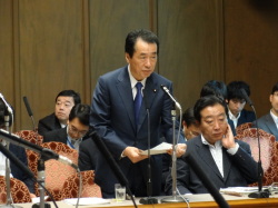 菅総理最後の国会答弁で、退陣の思いを語る