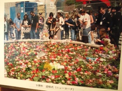 9.11家族写真展。10周年記念に訪米