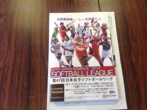 常陸大宮市合併10周年記念の日本女子ソフトボール大会の開幕式に