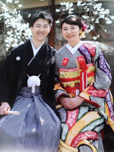 常陸大宮市の三次市長の長女涼子さんと山口誠二さんの結婚式