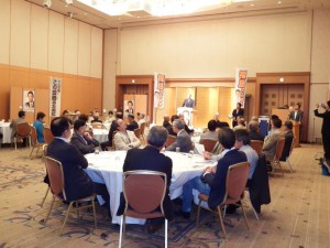 水戸一高卒業生による、福島のぶゆき衆議院議員の後援会の設立総会が開催