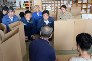 枝野幹事長が栃木、茨城両県の水害被災地を視察