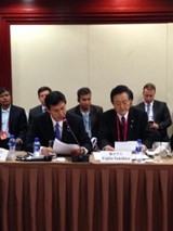 アジア政党会議経済融合分科会に出席　