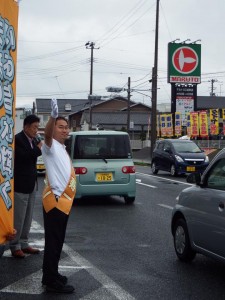 福島県いわき市議会議員候補「あかつか寿一」候補の応援に参りました