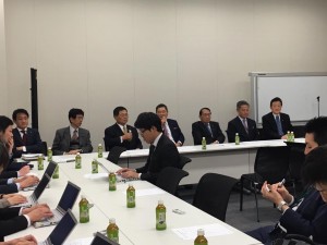 超党派「日本の明日を考える議員連盟(防波堤の会)」の設立総会に出席しました