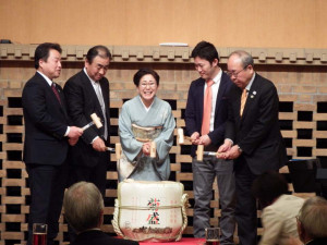 星野幸子さんが代表を務める、スパークル20周年記念会に出席しました