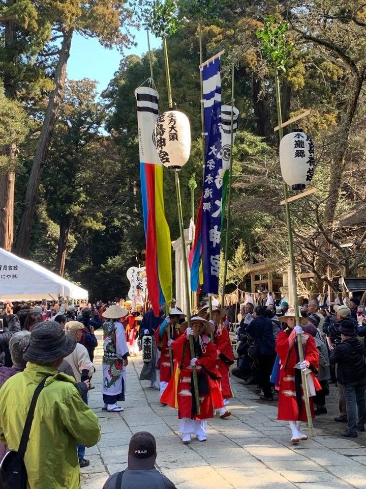 鹿島神宮　祭頭祭に行って参りました。