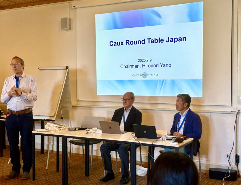 コー円卓会議矢野弘典会長が講演